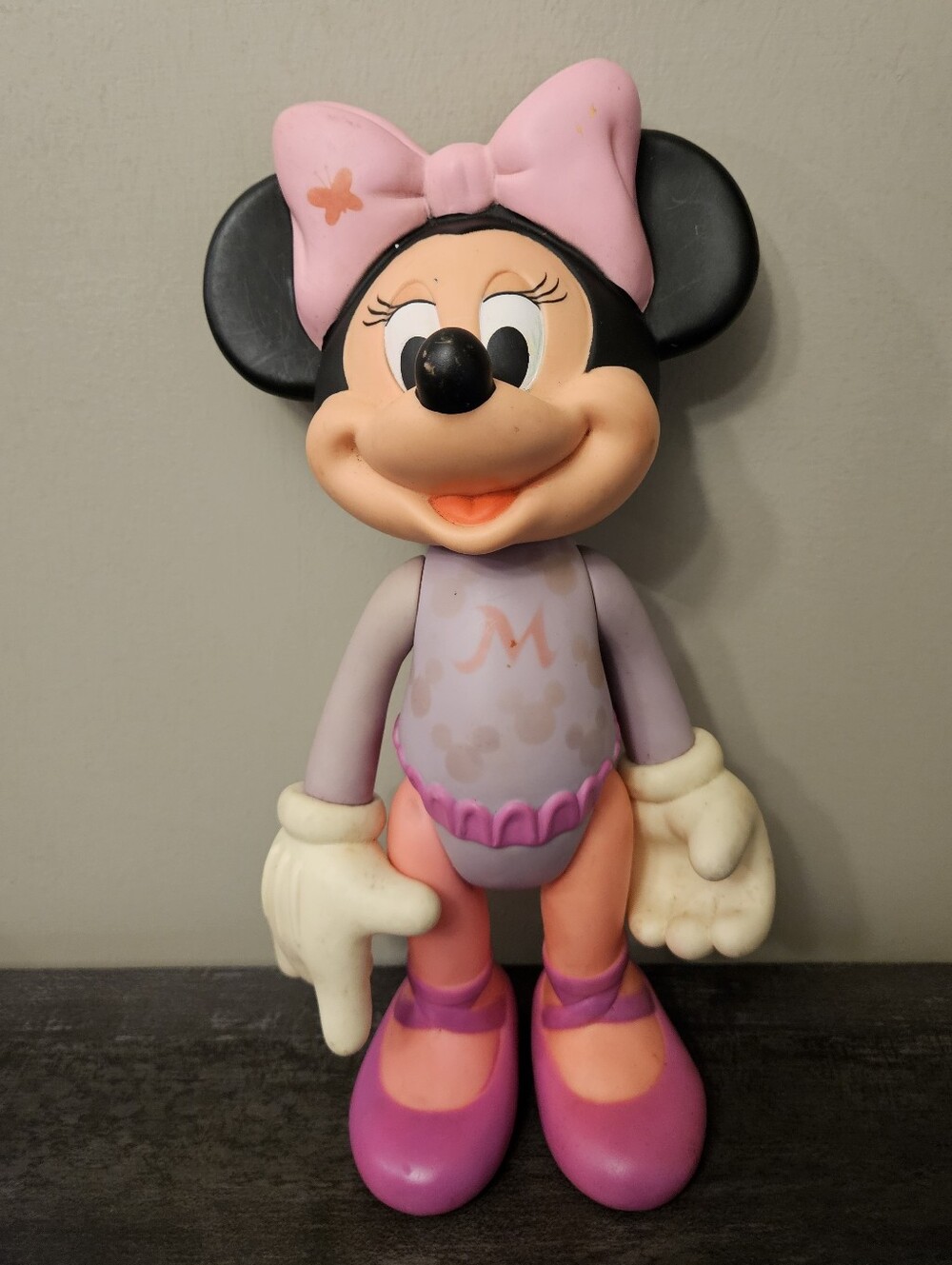 Vintage 1989 Disney Minnie Mouse "Make Me Pretty" Ballerina Doll